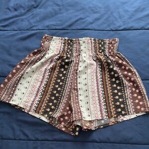 Bohemian Patterned Women's Shorts